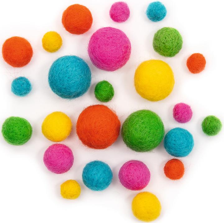 Image du produit Folia Boules en feutrine (10 mm)