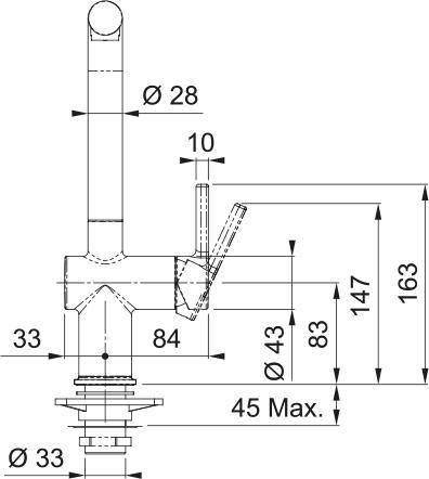 Image du produit Franke Active L Küchenarmatur mit ausziehbarer Brause