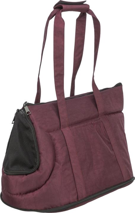 Actual product image Trixie Bag Riva, 26 × 30 × 45 cm, sangria (Dog, Breathable)
