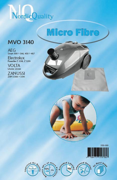 Image du produit Deltaco MWO 3140 Sacs de nettoyage à vide, 5 pcs. (5 x)