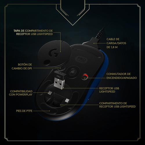 Produktbild Logitech G Pro League of Legends Edition (Kabellos, Kabelgebunden)