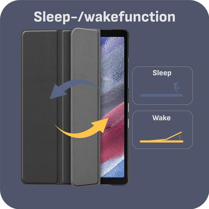 Produktbild Cazy Premium Smart Hülle Kompatibel mit Samsung Galaxy Tab A7 Lite - Schutz Etui Hülle - Automatischem (Galaxy Tab A7 Lite)