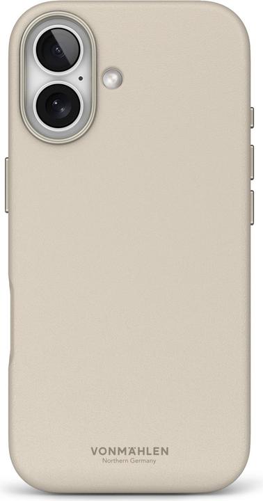 Immagine prodotto Vonmählen Back Cover Like Leather iPhone 17 Black, Grundfarbe (Apple iPhone 17)