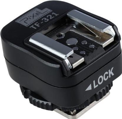 Actual product image Pixel E-TTL Hotshoe Adapter TF-321 for Canon (Flash unit adapter)