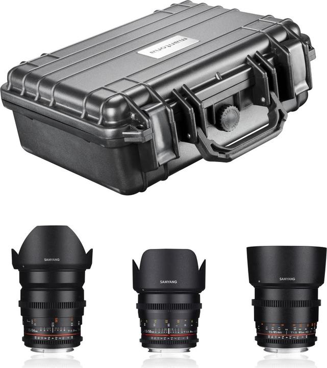 Produktbild Samyang Video DSLR basic Set Canon EF (Canon EF, Vollformat)