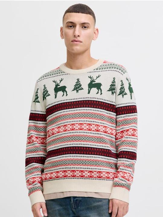 Produktbild Jack & Jones Jjxmas Noel Knit Crew Neck (S)