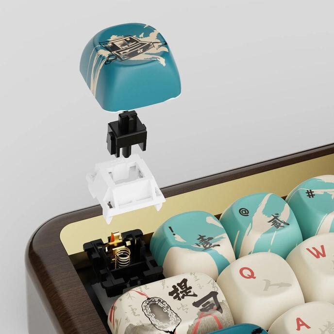 Actual product image Akko MU01 (US, Wireless, Cable)
