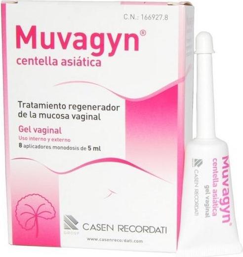 Produktbild Casen Recordati Muvagyn Centella Asiatica Gel Vaginal (Intimgel)