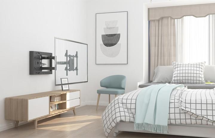 Image du produit Multibrackets Support mural 37" - 70", noir, métal, max.45kg (Mur, 45 kg, 37" - 70")