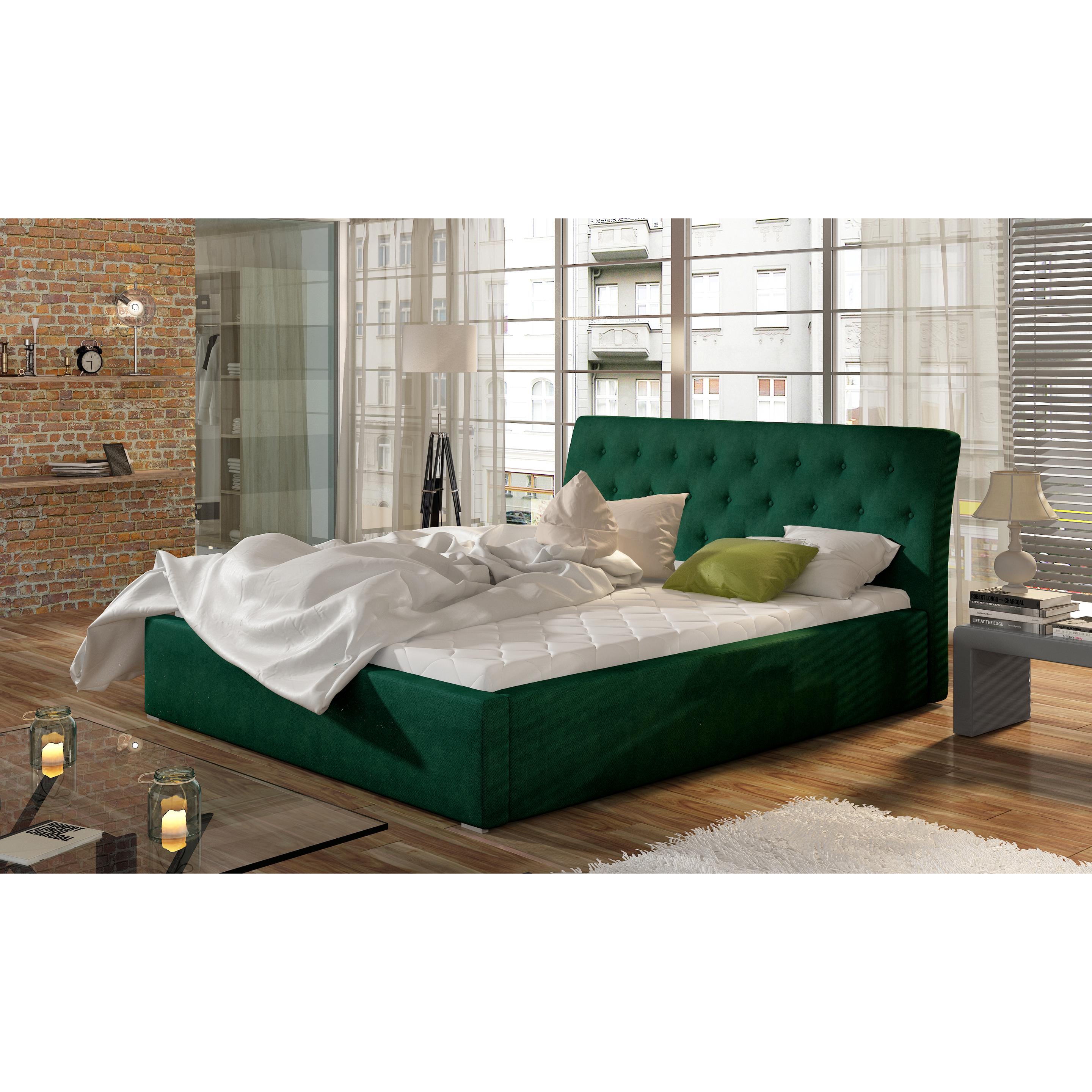 ELTAP, Bett, Milano mit Stauraum (160 x 200 cm)