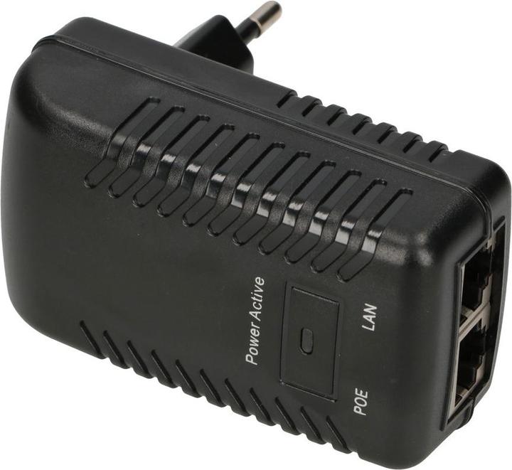 Extralink POE-12-12W 12V 12W 1A POWER ADAPTER WALL PLUG (802.3af (PoE), 12 W)