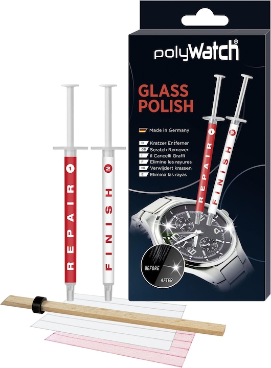 Actual product image Poly Watch Glass Polish