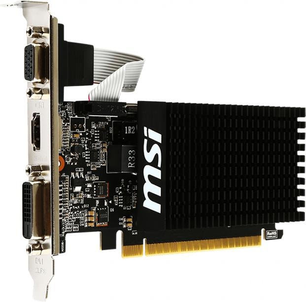 Image du produit MSI GeForce GT 710 2GD3H LP (2 Go)