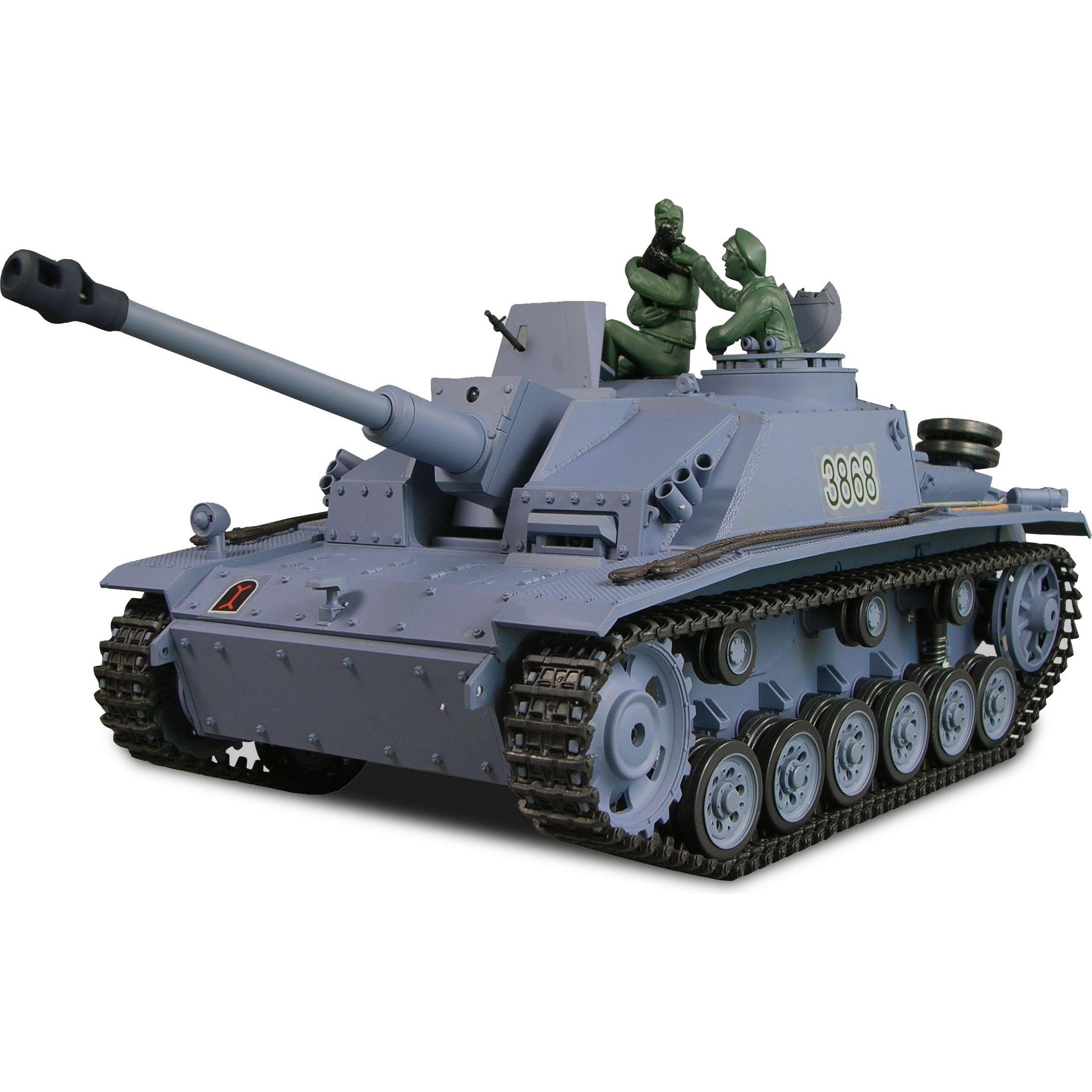 Amewi Assault Gun III R&S/2.4GHZ QC Control Edition (RTR pronto all'uso)