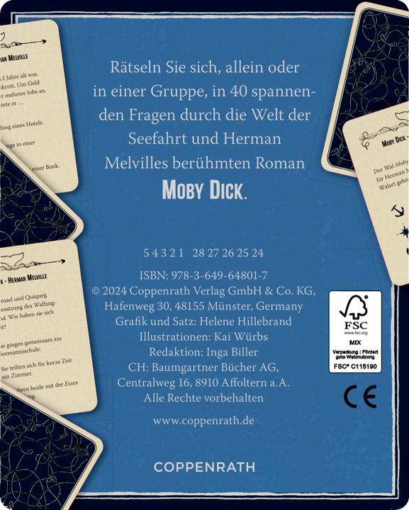 Actual product image Moby Dick - Das Quiz (German, Kai Würbs, 2024)