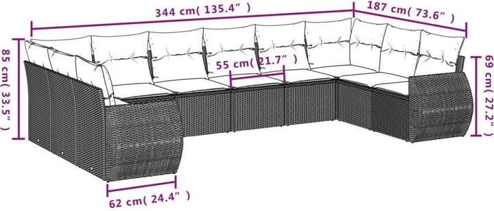 Produktbild vidaXL Amari