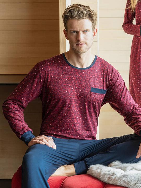 Produktbild ISA Bodywear Micromodal Pyjama Bündchen (S)