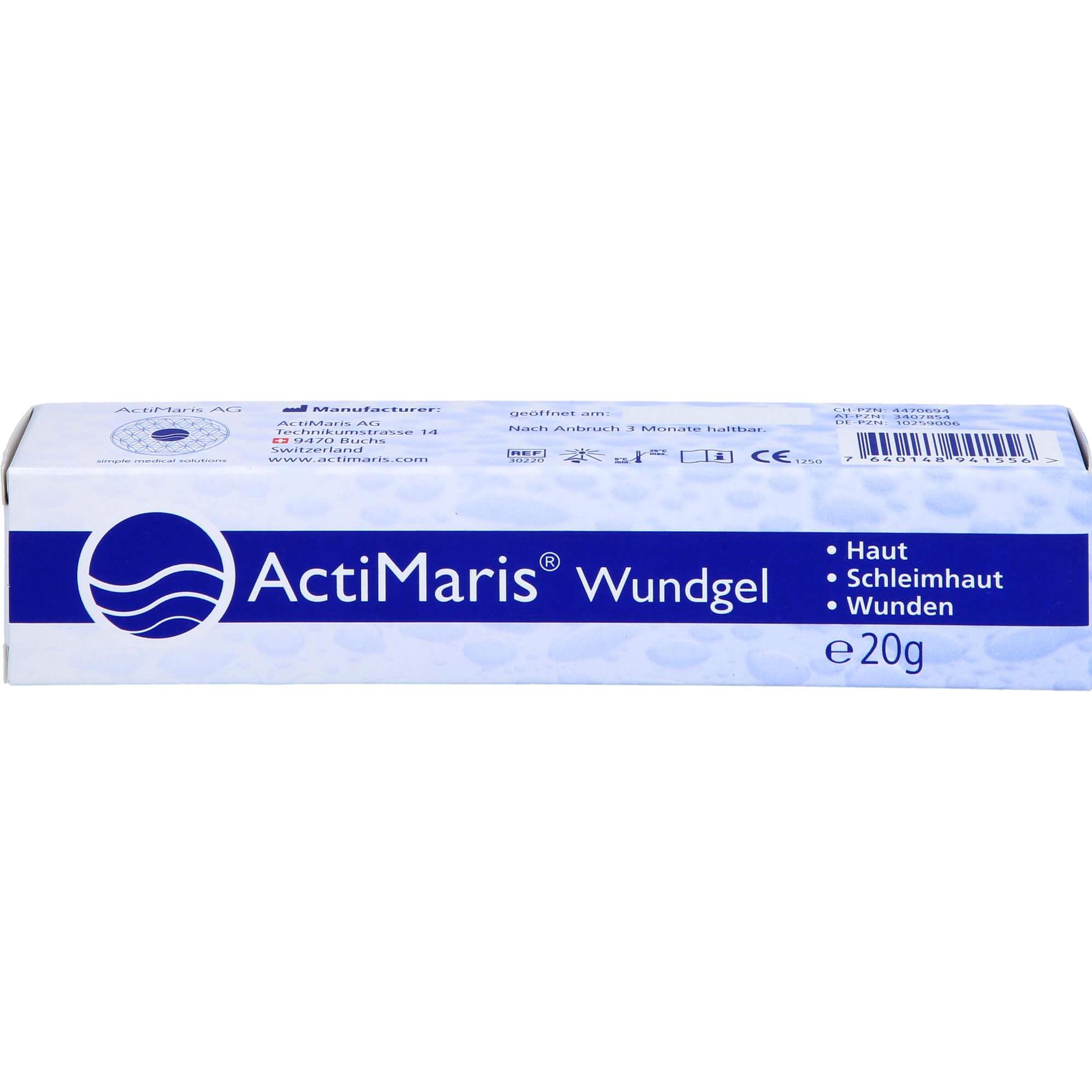 ActiMaris, Wundversorgung, Wundgel (Creme)