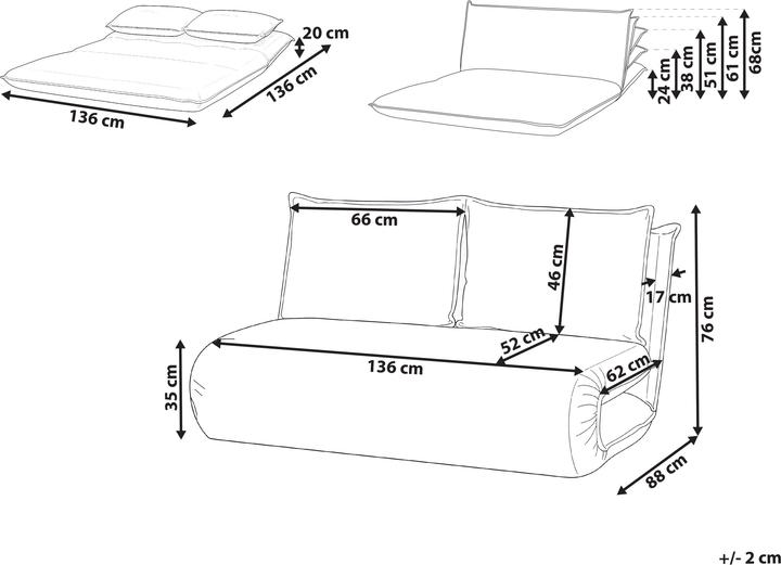 Produktbild Beliani Roros
