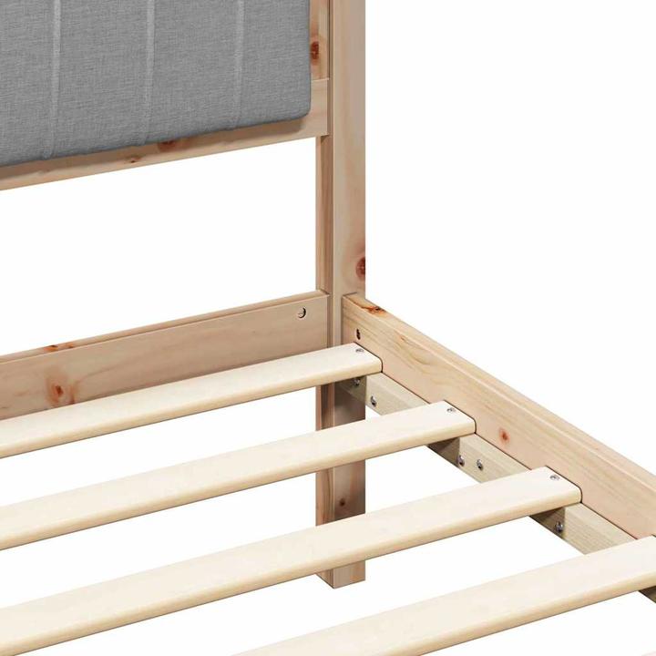 Image du produit vidaXL Holz-Bettgestell (200 x 200 cm)