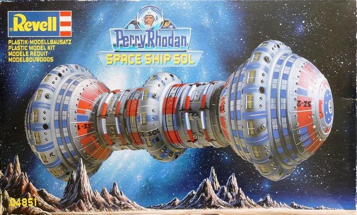 Actual product image Revell Perry Rhodan Space Ship Sol 04851