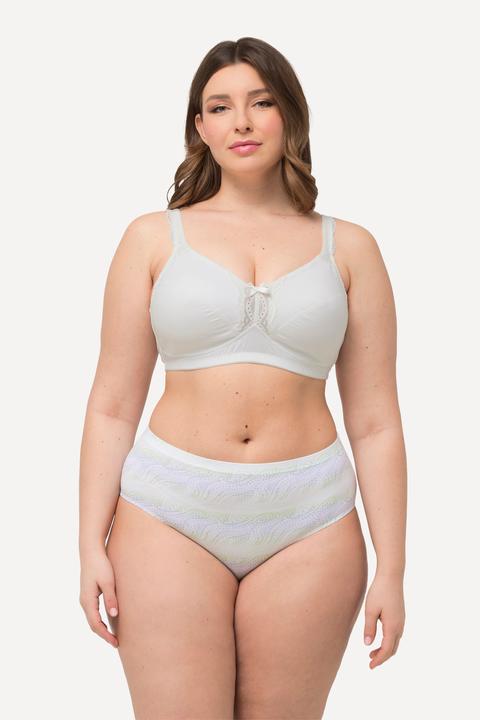 Produktbild Ulla Popken Soft-BH, Spitzendetail, ohne Bügel, Cup C - E (100 C)