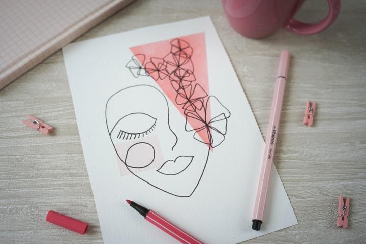 Actual product image STABILO Pen 68 (Red, 10 x)