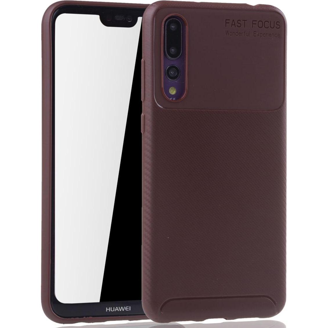 Thumbnail - König Design Huawei P20 Pro Hülle Case Handy Cover Schutz Tasche Schutzhülle Bumper Braun (Huawei P20 Pro), Smartphone H...