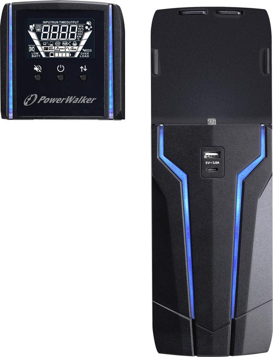 Actual product image Powerwalker VI 1500 GXB (1500 VA, 900 W, Line-interactive UPS)