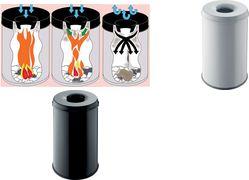 Produktbild Helit Sicherheits-Abfallbehälter (30 l)