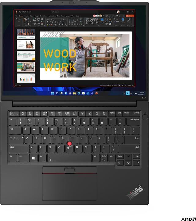 Produktbild Lenovo ThinkPad E14 Gen 5 (14", AMD Ryzen 3 7330U, 8 GB, 256.00 GB, DE)
