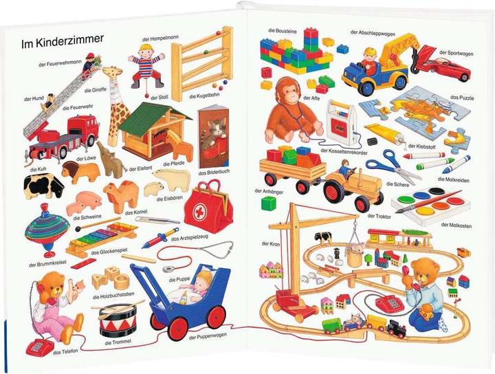 Produktbild Ravensburger Erste Bilder - Erste Wörter (Deutsch, Helmut Spanner)