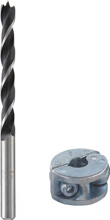 Actual product image wolfcraft 1 wood twist drill set 2 pcs. ø8mm (8 mm)