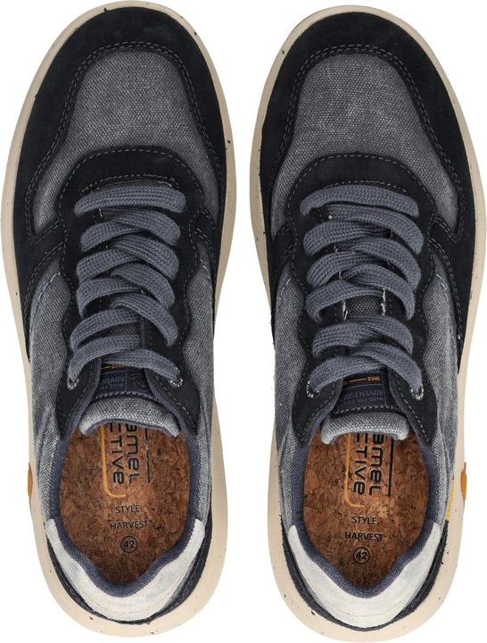 Actual product image Camel Active Sneaker used canvas/split NAVY (42)