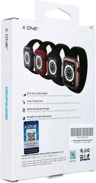 Immagine prodotto Dux Ducis Back panel cover X-One X-ONE Dropguard Case - for Apple Watch 7/8/9 45mm black