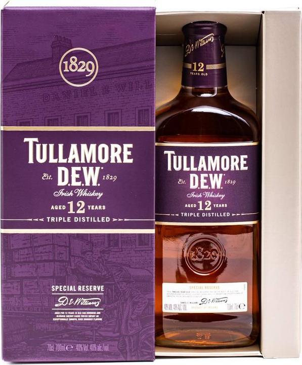 Image du produit Tullamore Dew 12 ans Réserve spéciale (Bourbon, Whisky irlandais, 1 x 70 cl)