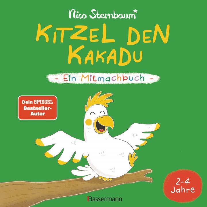 Immagine prodotto Kitzel den Kakadu - Ein Mitmachbuch (Tedesco, Nico Sternbaum, 2021)