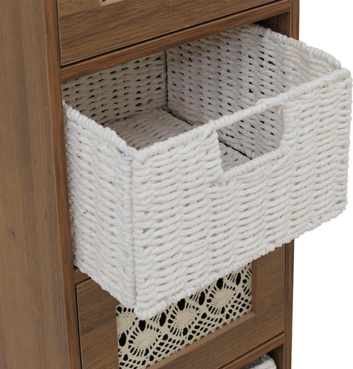 Image du produit JOHN316 Korbschubladen Kommode (30 x 30 x 82 cm)