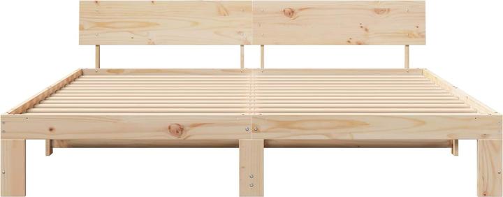 Actual product image vidaXL Moderner Bettrahmen (180 x 200 cm)