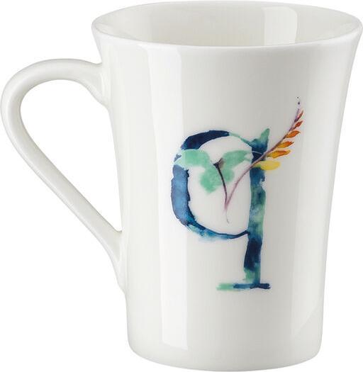 Produktbild Hutschenreuther Becher mit Henkel Flower Alphabet Q-Quamoclit lobata