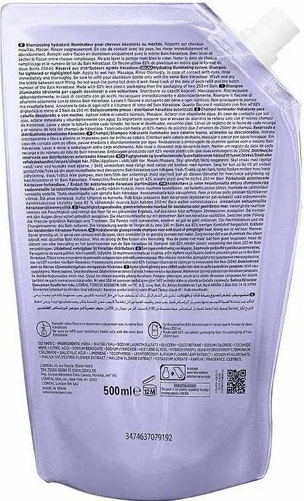 Actual product image Kérastase Bain Lumière Nachfüllpack (500 ml, Liquid shampoo)