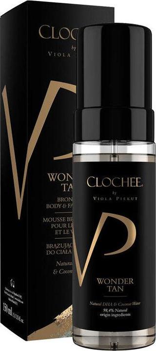 Image du produit Clochee By Viola Piekut Mousse bronzante Wonder Tan pour le corps et le visage 150Ml (Mousse autobronzante, 150 ml)