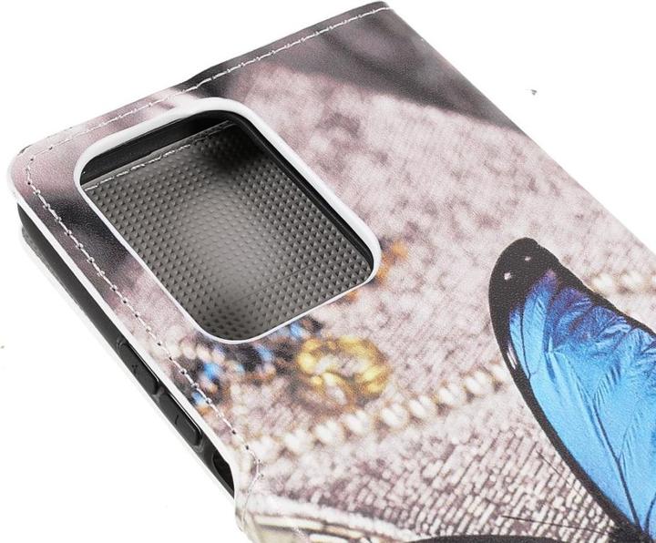 Image du produit Cover-Discount Xiaomi 11T - étui en cuir Papillon bleu (Xiaomi Mi 11T Pro)