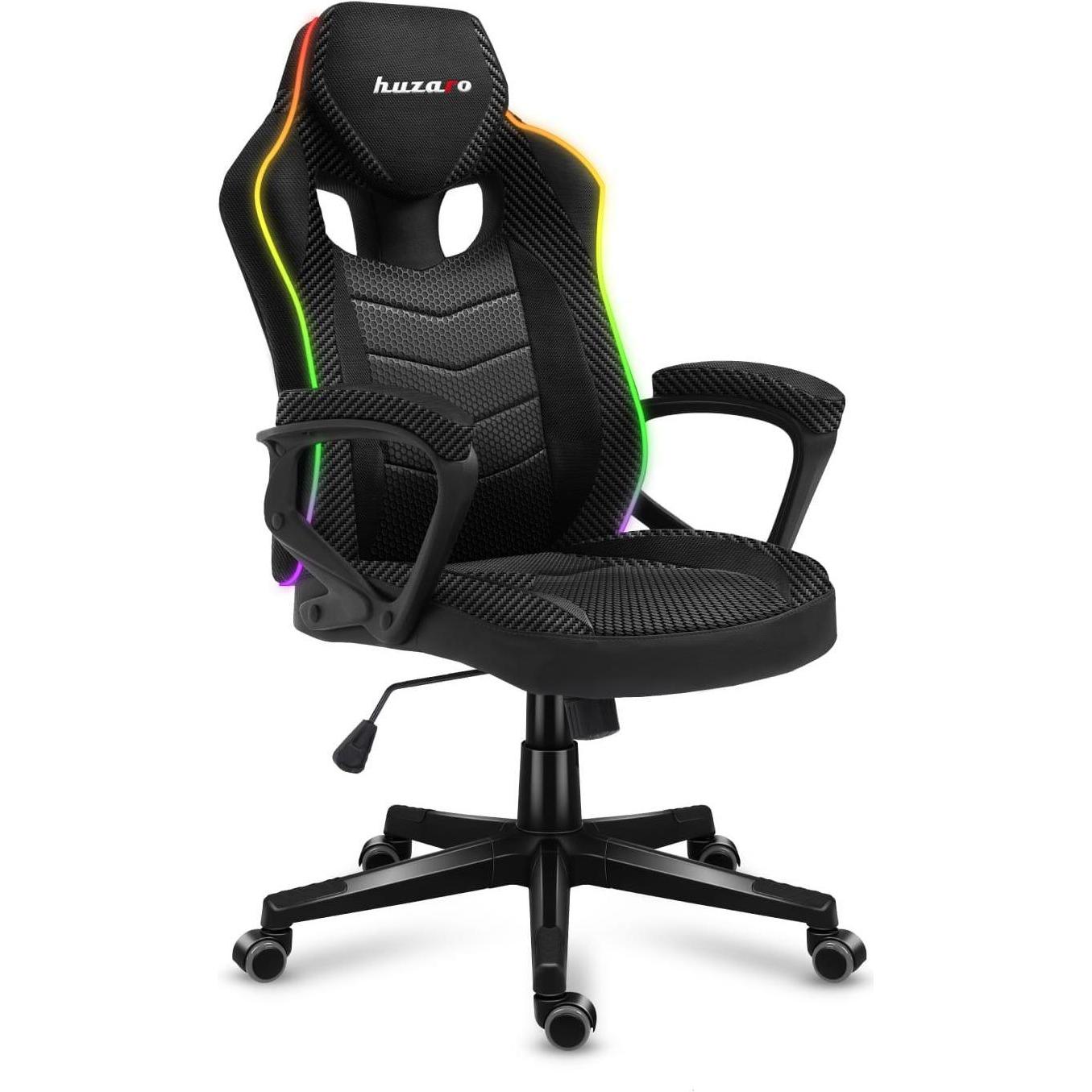 Huzaro Force 2.5, Gaming Stuhl, Schwarz