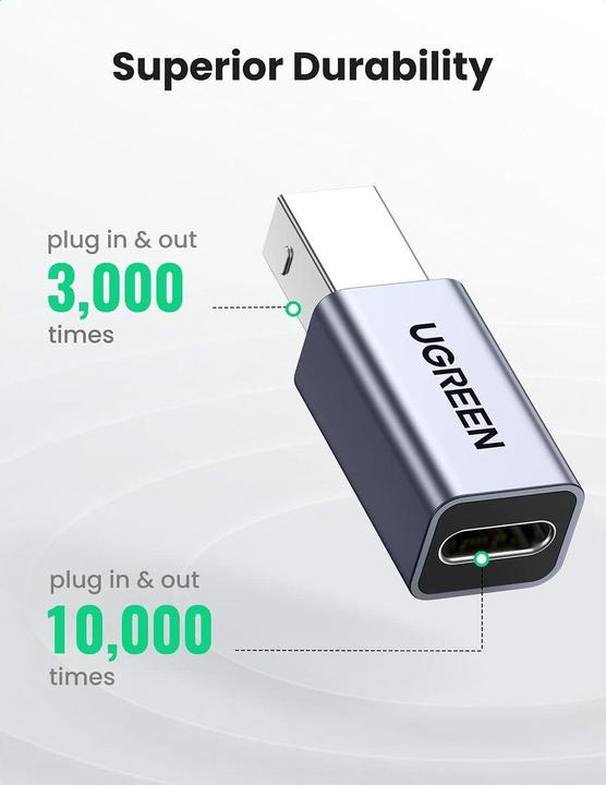 Produktbild Ugreen USB C auf USB B Adapter (USB-C, USB-B)