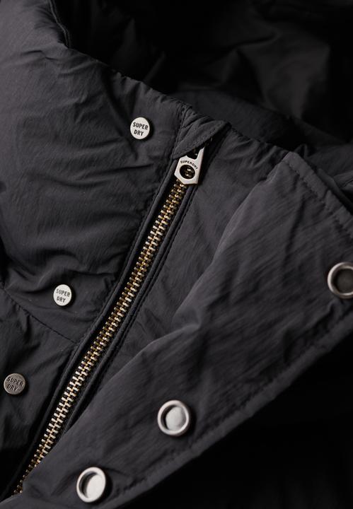 Actual product image Superdry Long hooded down jacket (M)