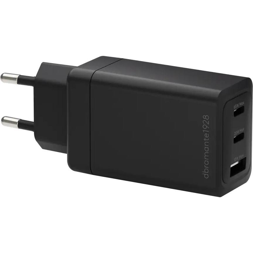 dbramante1928 CI65EUBL7229 (65 W), Caricatore USB, Nero