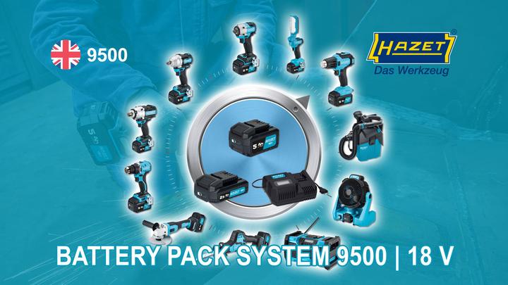 Produktbild HAZET Baustellenradio 9500P-2/3 (DAB, FM, Bluetooth)