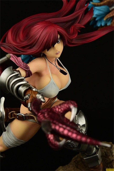 Actual product image Orca Fairy Tail statuette 1/6 Erza Scarlet the Knight Ver. Refine 2022 31 cm