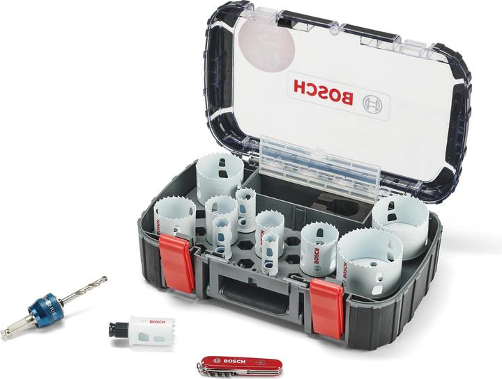 Bosch Professional Zubehör Set di seghe a tazza (76 mm)